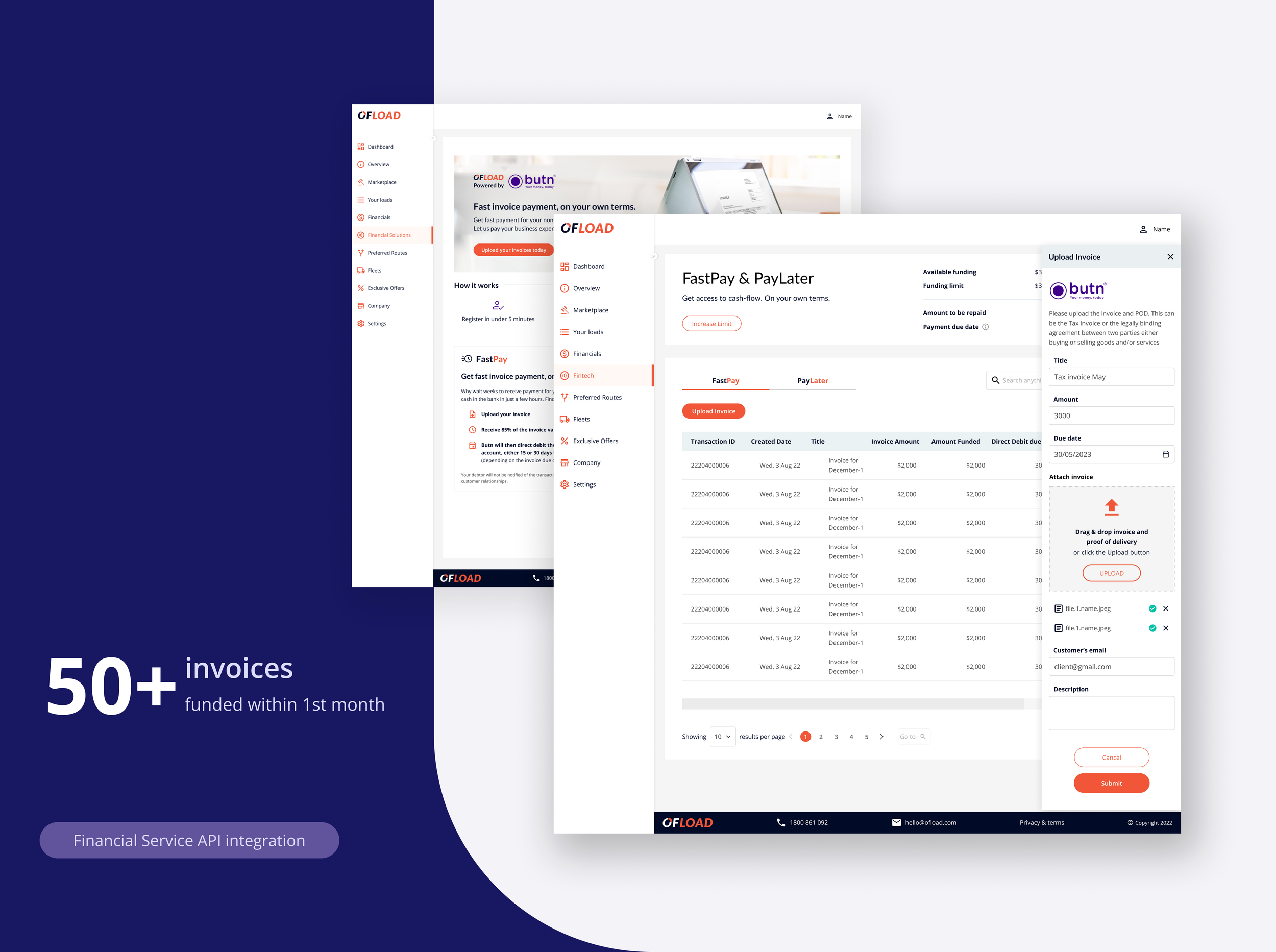 Invoice Financing Project